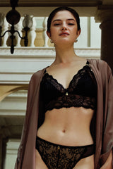 Désir absolu soutien-gorge triangle bralette avec métalliques