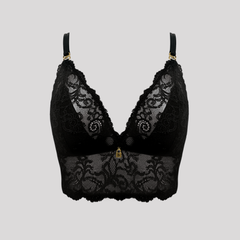 Désir absolu soutien-gorge triangle bralette avec métalliques